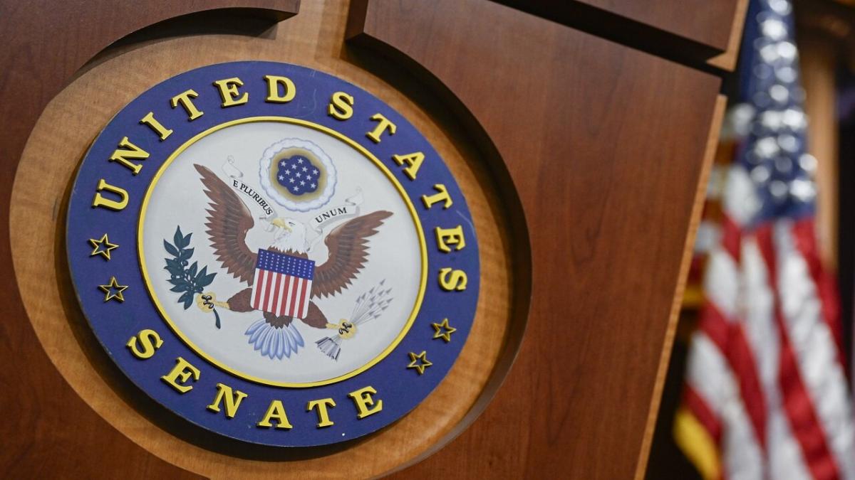 United States Senate sign